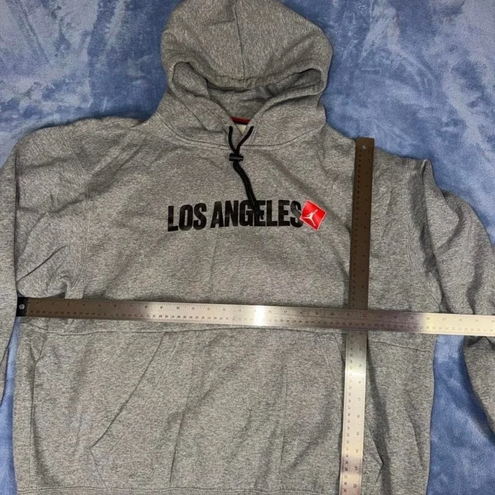 NIKE JORDAN JUMPMAN LOS ANGELES MENS FLEECE PULLOVER‎ HOODIE men size 3xl